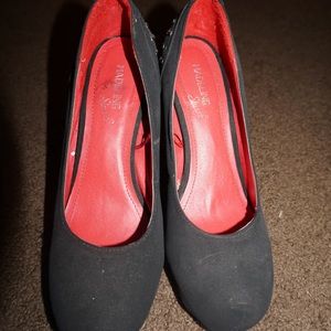 Black heels